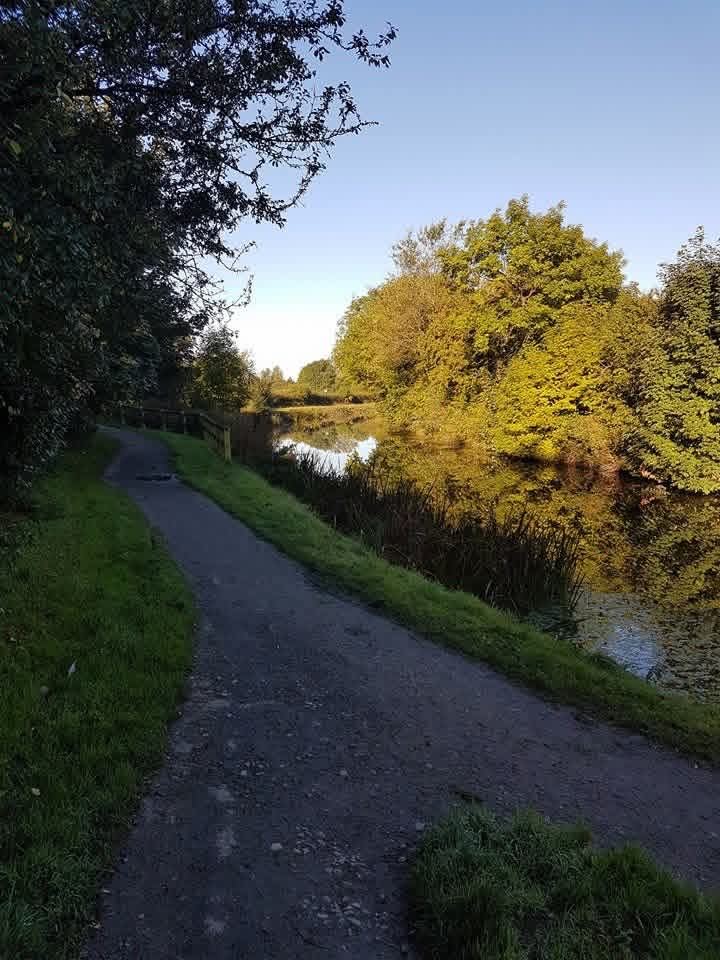 Photograph: Towpath, late light, Canal